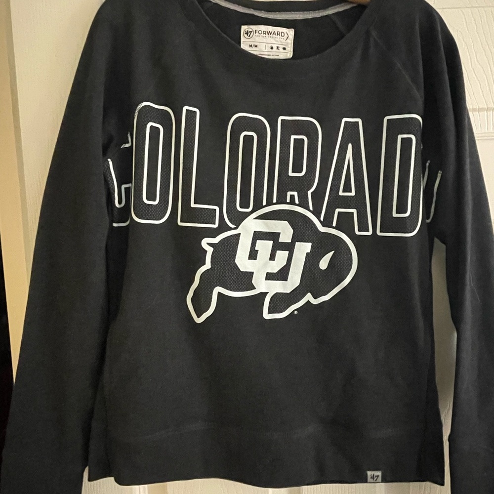 Black CU Boulder Sweatshirt